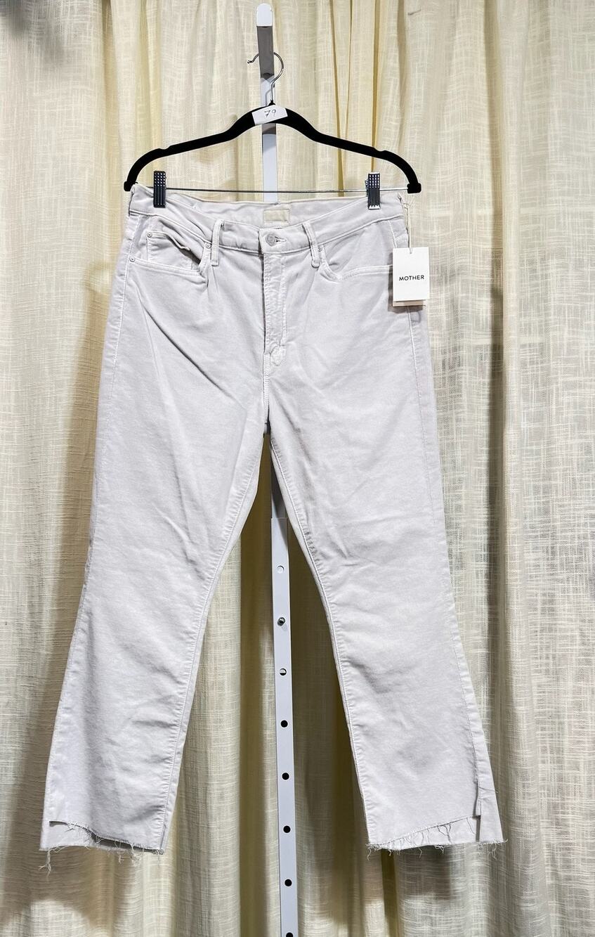 Mother Pants Gray 32 NWT - Picture 1 of 16